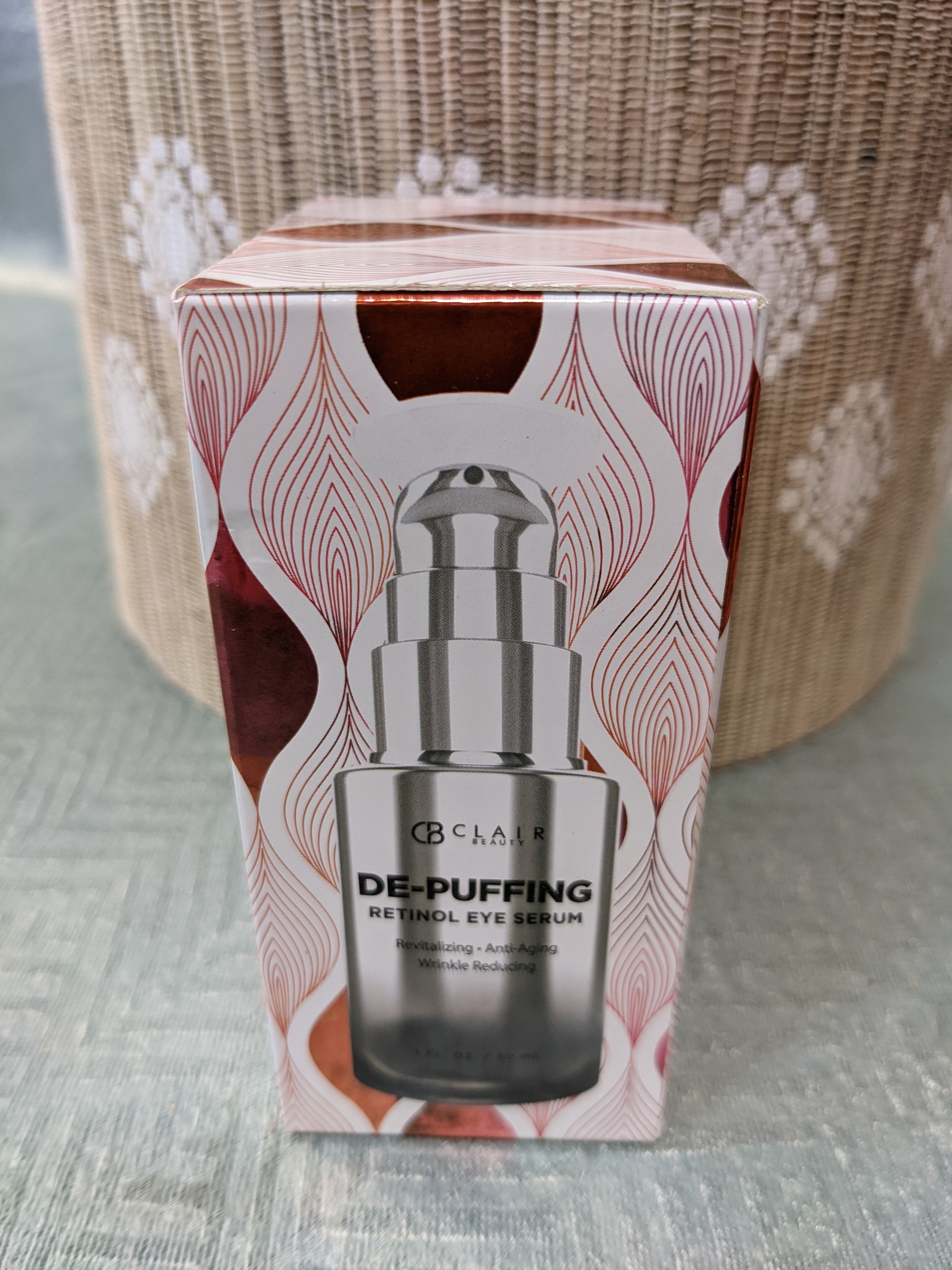 CLAIR BEAUTY Retinol De-Puffing Eye Serum - Anti Aging, Lifting & Brightening Expires 1/3/2022 (7593078325486)